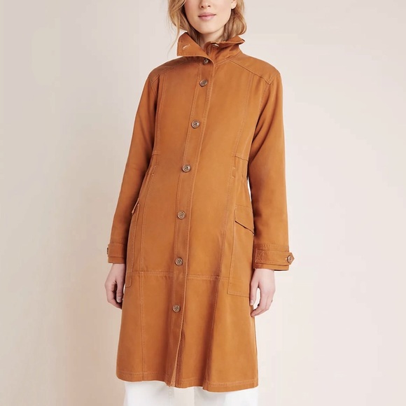 Anthropologie Uma Utility Duster Jacket - Picture 4 of 5